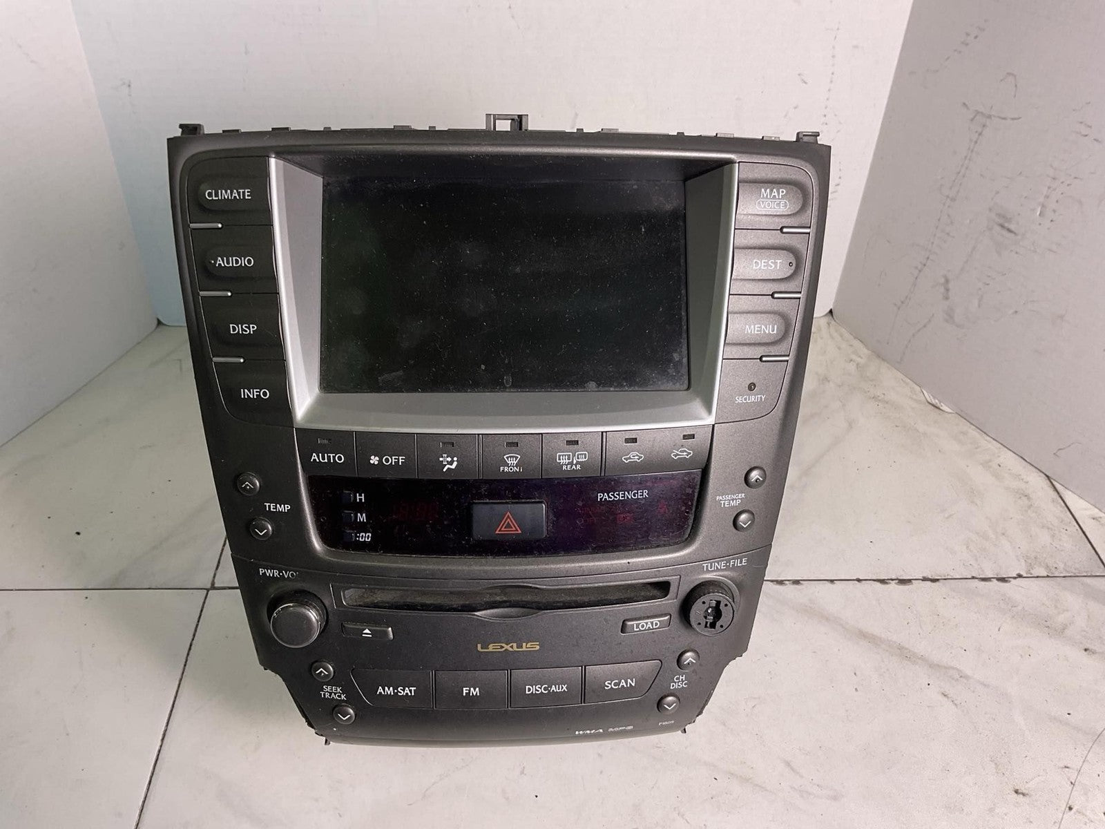 Audio & Visual Equip.(radio) LEXUS IS250 06 07 080